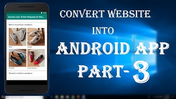 Convert website into android app part -3[Android Studio tutorial]