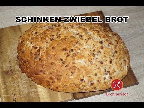 Video: Wie Man Brot Mit Schinken Und Zwiebeln Macht