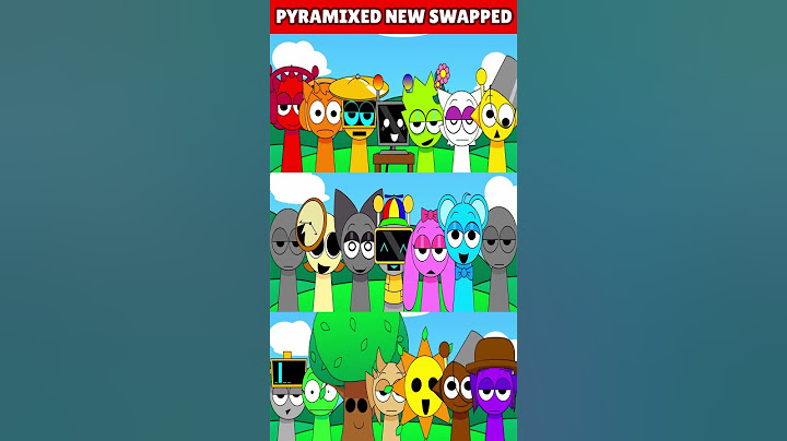 Incredibox Sprunki Pyramixed New Swapped *MIX VERSION*