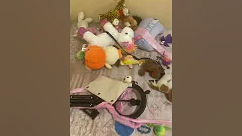 Cleaning my room