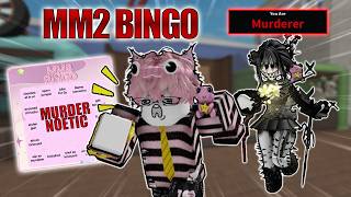 I SPENT HOURS PLAYING MM2 BINGO AND HERE'S WHAT HAPPENED...