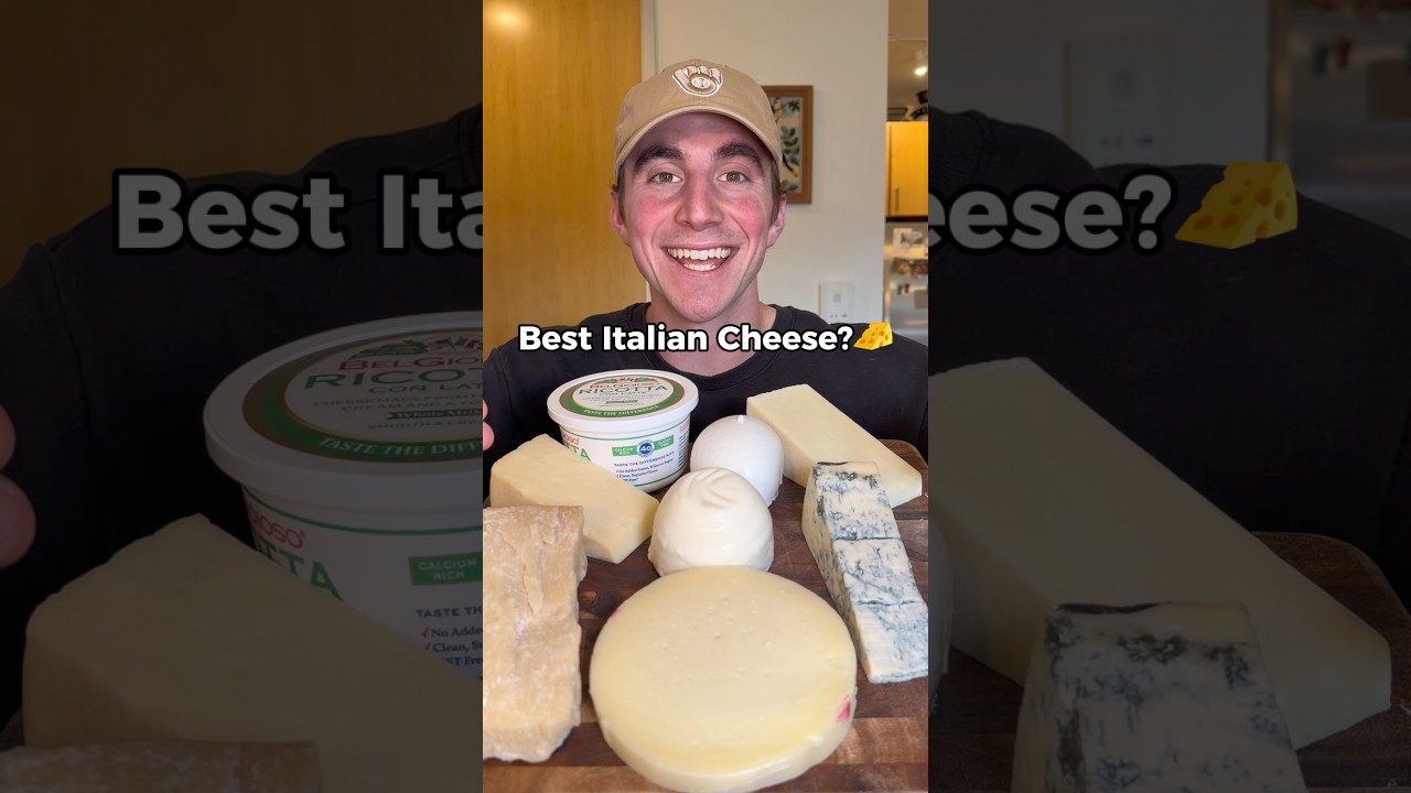 Best Italian Cheese?🧀 #cheese #italianfood #mukbang