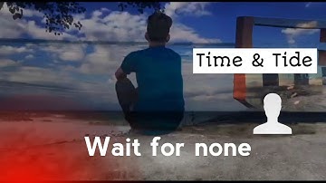 Time and Tide wait for None😭 || Emotional video || Life  Expression || #motivational