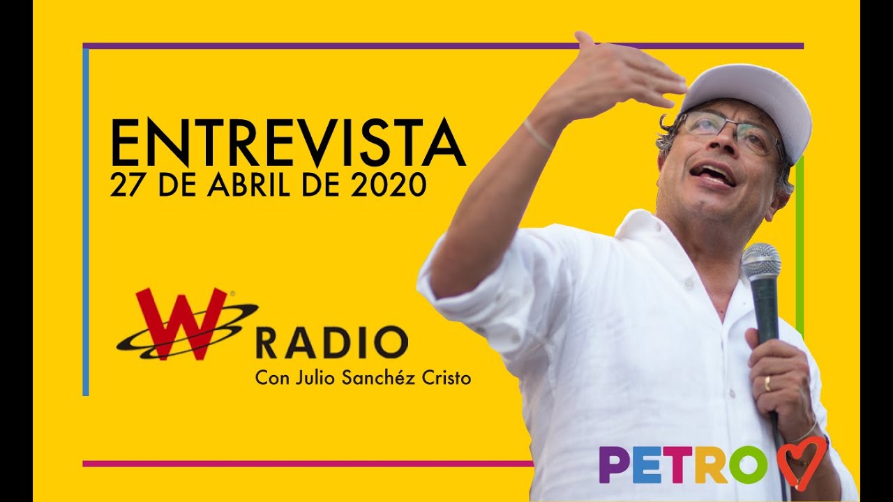 ENTREVISTA LA W RADIO - 27 DE ABRIL DE 2020 - YouTube