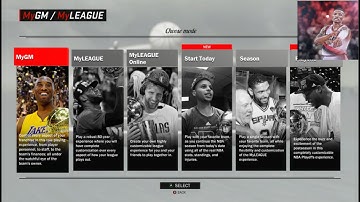 NBA 2K17 NEWS! MAIN MENU AND MYLEAGUE FEATURES! LEAGUE EXPANSION!