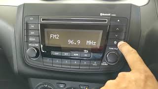 How to connect my  phone to the Suzuki radio via bluetooth screenshot 5