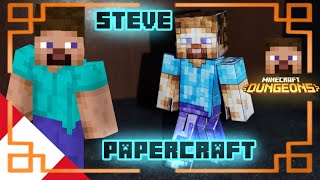 ✅Steve de papel casero/Minecraft papercraft