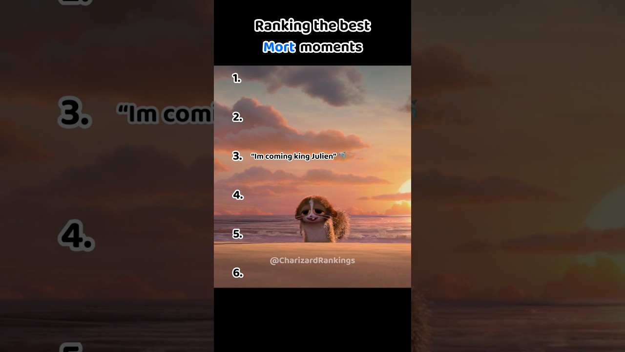 The best Mort moments in Madagascar