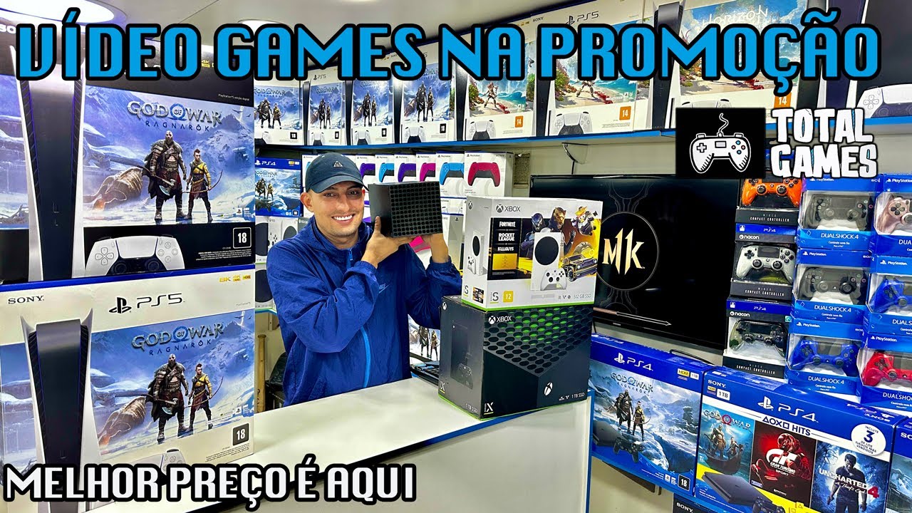 PS5 PROMOÇÃO IMPERDÍVEL SÓ AQUI NA TOTAL GAMES SANTA EFIGÊNIA 