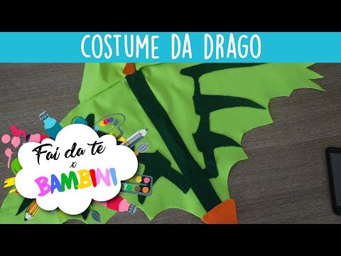 Video: Come Cucire Un Costume Da Dinosauro Per Un Bambino