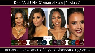 Deep Autumn Woman of Style: How to Elevate Your Image