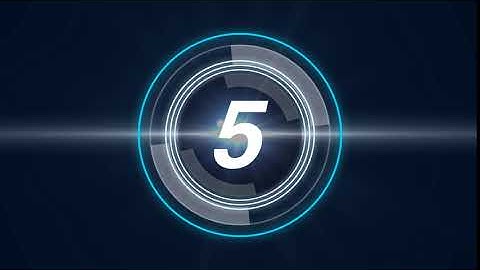 Countdown Timer, No Copyright Videos, Motion Graphics, Background, Animation, Video Clips. ☯ 3