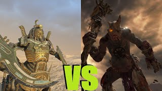 Некросфинкс vs Великан: Total War Warhammer 3. Immortal Empires. тесты юнитов v 4.2.3