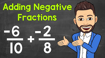 How to Add Negative Fractions | Math with Mr. J