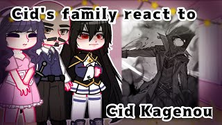 Cid's Family react to Cid Kagenou || The Eminence in Shadow || سماحة في الظل رد فعل