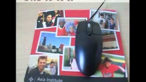 Những mẫu tấm lót chuột in logo, thương hiệu của công ty theo yêu cầu