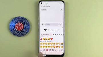 How to display the emoji switch key on the keyboard on OPPO Reno7 Android 13