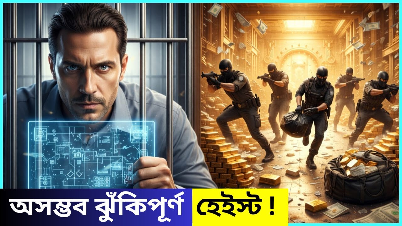 জেলখানায় বসে শতাব্দীর সবচেয়ে বড় ডাকাতির মাস্টারপ্ল্যান | Ocean’s Eleven Explained Bangla