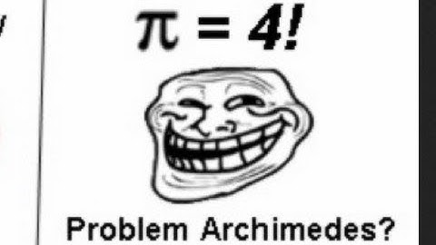 Pi equals 4??!! What is Troll Pi?