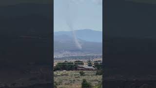 Rare Landspout Tornado Swirls Over Southern California Mountains