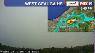 Timelapse Chesterland 5:30 PM - 7:55 PM Thursday, Aug. 10, 2017