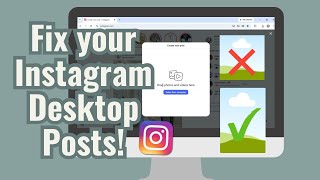Change from SQUARE to PORTRAIT size (1080 x 1350 pixels) to fix this Instagram posting mistake! 🖥️ Ig Square Post Size