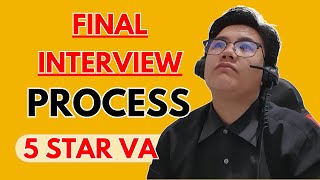👉FINAL INTERVIEW VIRTUAL ASSISTANT UPDATE AND PROCESS | 5 STAR VA with HIRESMART