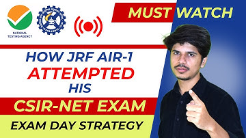 exam day strategy for csir net june 2023 | How attempt csir net 2023 exam | csir net 2023 | madchem