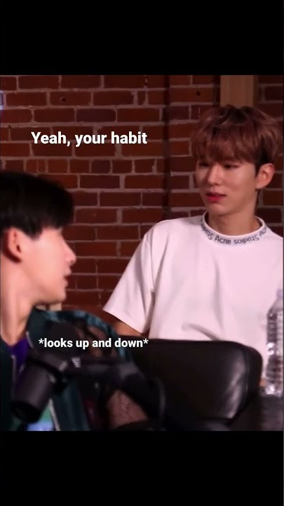 That time when Wonho was asked what is a habit that Kihyun has and he did this 😂