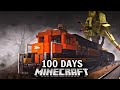 Ref:xkP98cXrTYQ I survived 100 days on a train in an infected apocalypse in minecraft