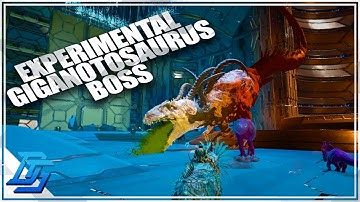 CODE RED! Experimental Giganotosaurus Boss! - Lets Play Ark Genesis Part 2 Gameplay   - Episode 11