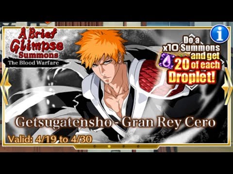 Bleach Brave Souls: Summons Especial Ichigo True Shikai - Omega Play 