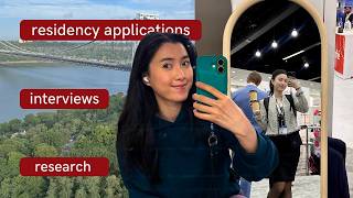 MED SCHOOL VLOG | the ups and downs of residency applications