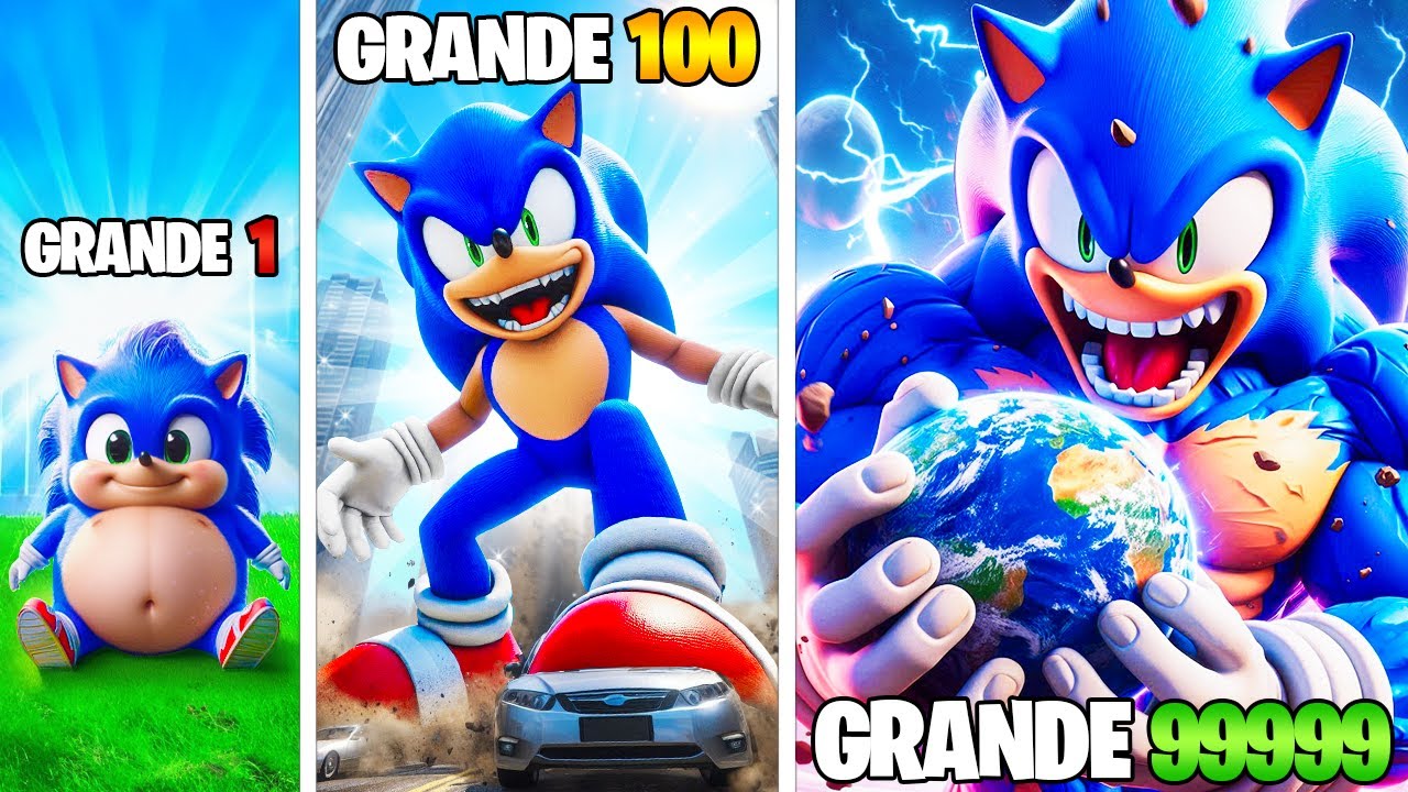 Mejorando a SONIC para convertirlo en el MÁS GRANDE DE LA HISTORIA en GTA 5