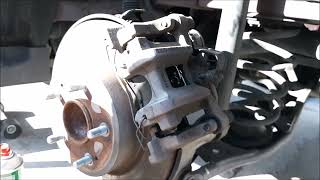 Changing the rear brakes on a 2018 honda accord 1.5, No need to mess with the Ebrake motor.