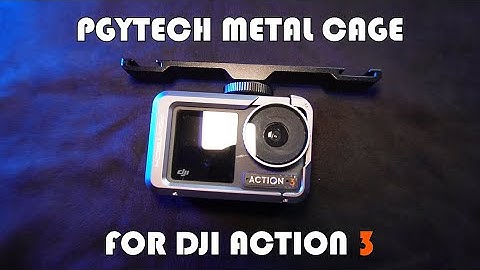 PGYTech DJI Action 3 Metal Cage  - This Is Why You Should Buy It!
