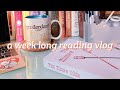 reading my problematic fave for the 5th time | a week long reading vlog