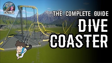 The complete BEGINNERS GUIDE to a REALISTIC DIVE COASTER! ( Planet Coaster)
