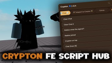 Crypton FE Script Hub Showcase - ROBLOX EXPLOITING