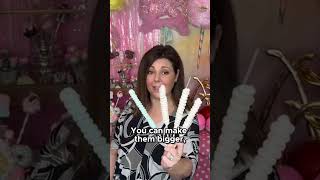 DIY Fake Twisted Lollipops | The Fake Bake Diaries Tutorial #candylanddecor #diy #shortsvideo
