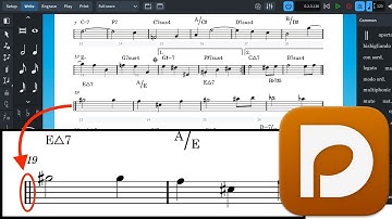 Dorico - How to Add a Double Barline at the Beginning of a Staff