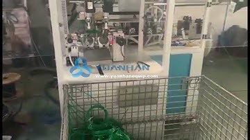 Fully Automatic Cable Cutting Stripping and Coil Winding & Tying Machine - Yuanhan