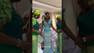 Bride Receives Blessings from Family #lovely #blessings #ghanaweddings #viral #trend #ytshorts #yt