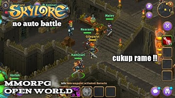 Skylore - Magic and Adventures in online MMORPG open world (android) gameplay