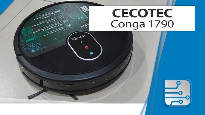 Cecotec Conga 1790 Titanium - robot vacuum and mop 