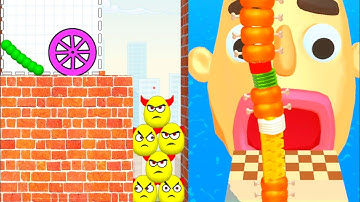 Draw To Smash Vs Sandwich Runner| Android ios gameplay