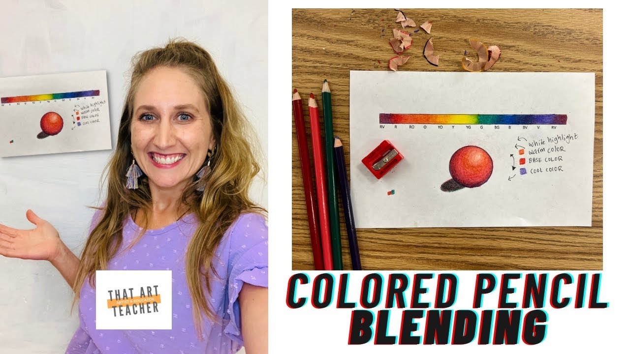 7 Ways of Blending Colored Pencils for Beginners 