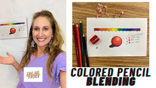 Colored Pencil Blending Tutorial | How to Shade a Sphere with Colored Pencil