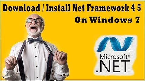 How To Download Install .Net Framework 4.5 Offline Installer For Windows 7 Speedy Installation