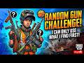Can a RANDOM Loadout Win in 2026? 🏆 PUBG PC Random Gun Challenge